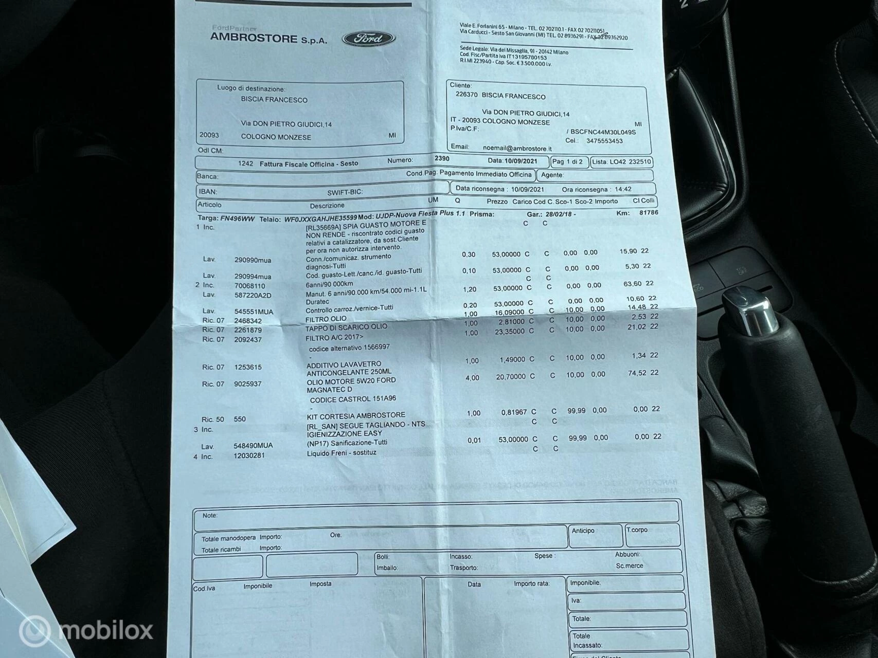 Hoofdafbeelding Ford Fiesta