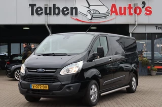 Ford Transit Custom 290 2.2 TDCI L2H1 Trend DC (MARGE), Navigatie, Camera, Trekhaak, Lederen interieur, Stoelverwarming, Elektrische ramen