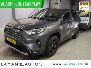 Toyota RAV4 2.5 Hybrid 218pk Bi-Tone | Innovation Alarm JBL CarPlay Halfleder ECC Nav 18" LMV ACC Camera Metallic | Hybrid Voorschoten