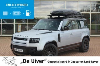 Hoofdafbeelding Land Rover Defender Land Rover Defender 3.0 P400 110 X-Dynamic HSE MHEV MY 2023, Adaptive cruise, Koelbare voortstoelen, Panoramisch schuifdak, 22" Kahn velgen + General Grabber AT3