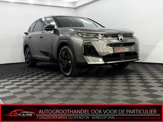 Hoofdafbeelding Citroën C5 Aircross Citroën C5 Aircross 1.2 Hybrid 145 Max 360 Camera, Navi,  leder, Elektrische achterklep, Keyless start, Rijstrook correctie, Winterpakket, Memory stoelen, 2 jaar garantie
