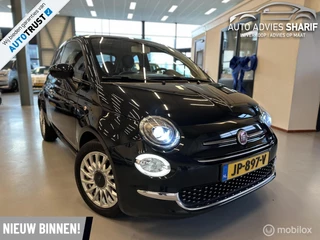 Fiat 500 0.9 TwinAir Turbo Lounge |Pano-dak|LED|Automaat|PDC