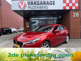 Mazda 3 2.0 SkyActiv-G 120 GT-M // ADAPT. CRUISE // DODEHOEK // KEYLESS // BOSE AUDIO // CAMERA // STUUR+STOELVERWARMING // LEDER+ELEK. STOEL // //