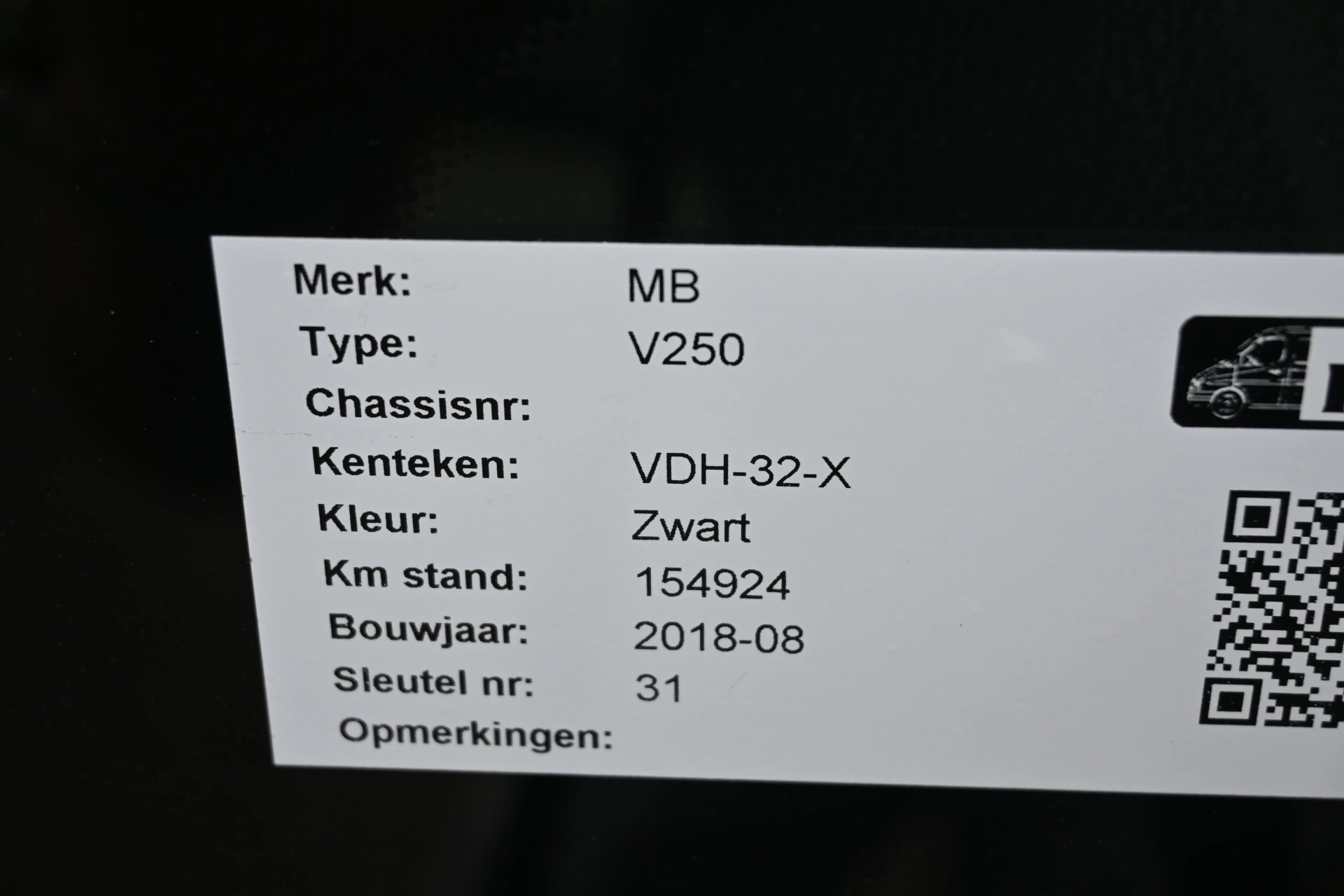Hoofdafbeelding Mercedes-Benz V-Klasse