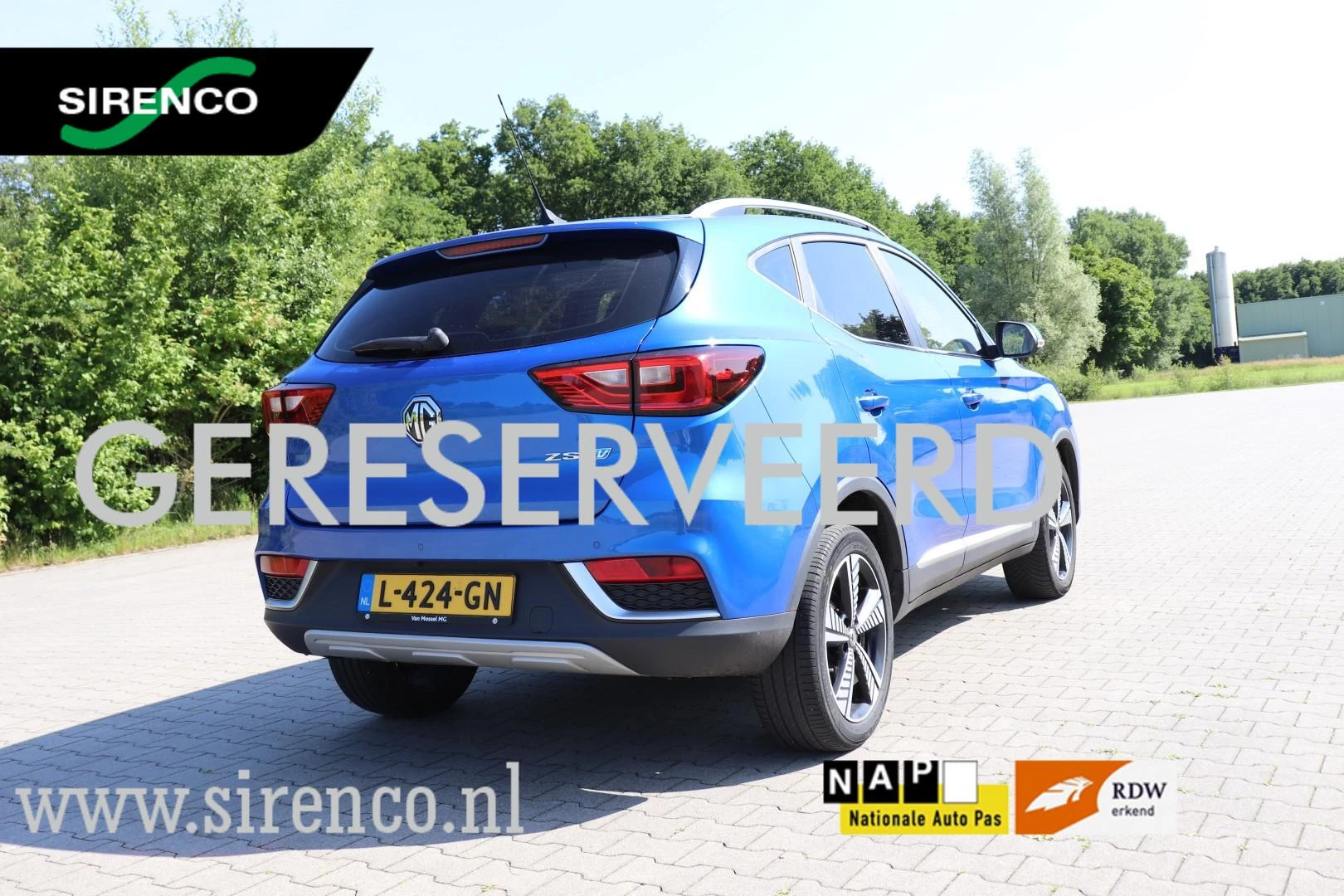 Hoofdafbeelding MG ZS EV