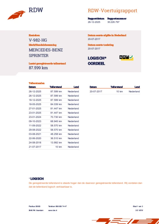 Hoofdafbeelding Mercedes-Benz Sprinter