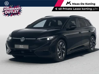 Hoofdafbeelding Volkswagen ID.7 Volkswagen ID.7 Pro Limited Edition 77 kWh accu 286 PK · Draadloze telefoonlader · 360 camera · verwarmde voorstoelen · Trekhaak inklapbaar, met elektrische ontgrendeling ·