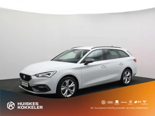 Hoofdafbeelding SEAT Leon SEAT Leon Sportstourer FR Business Intense 1.4 TSI e-Hybrid 204pk DSG Automaat Adaptive cruise control, Navigatie, Achteruitrijcamera, Stuurwiel verwarmd, Elektrische achterklep
