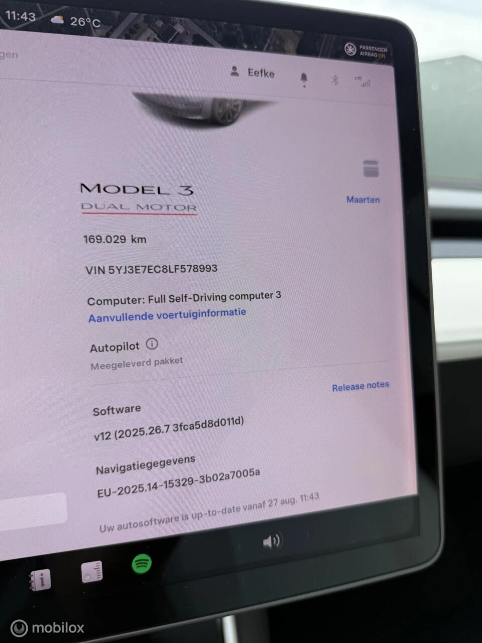 Hoofdafbeelding Tesla Model 3