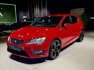 SEAT Leon 1.4 TSI FR Navi|Cruis|H-Leer 140PK Rood!