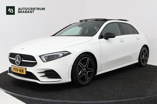 Mercedes-Benz A-klasse 180 Business Solution AMG (PANORAMADAK, STOELVERWARMING, CAMERA, SFEERVERLICHTING, ELEKTR STOELEN, NAVI)