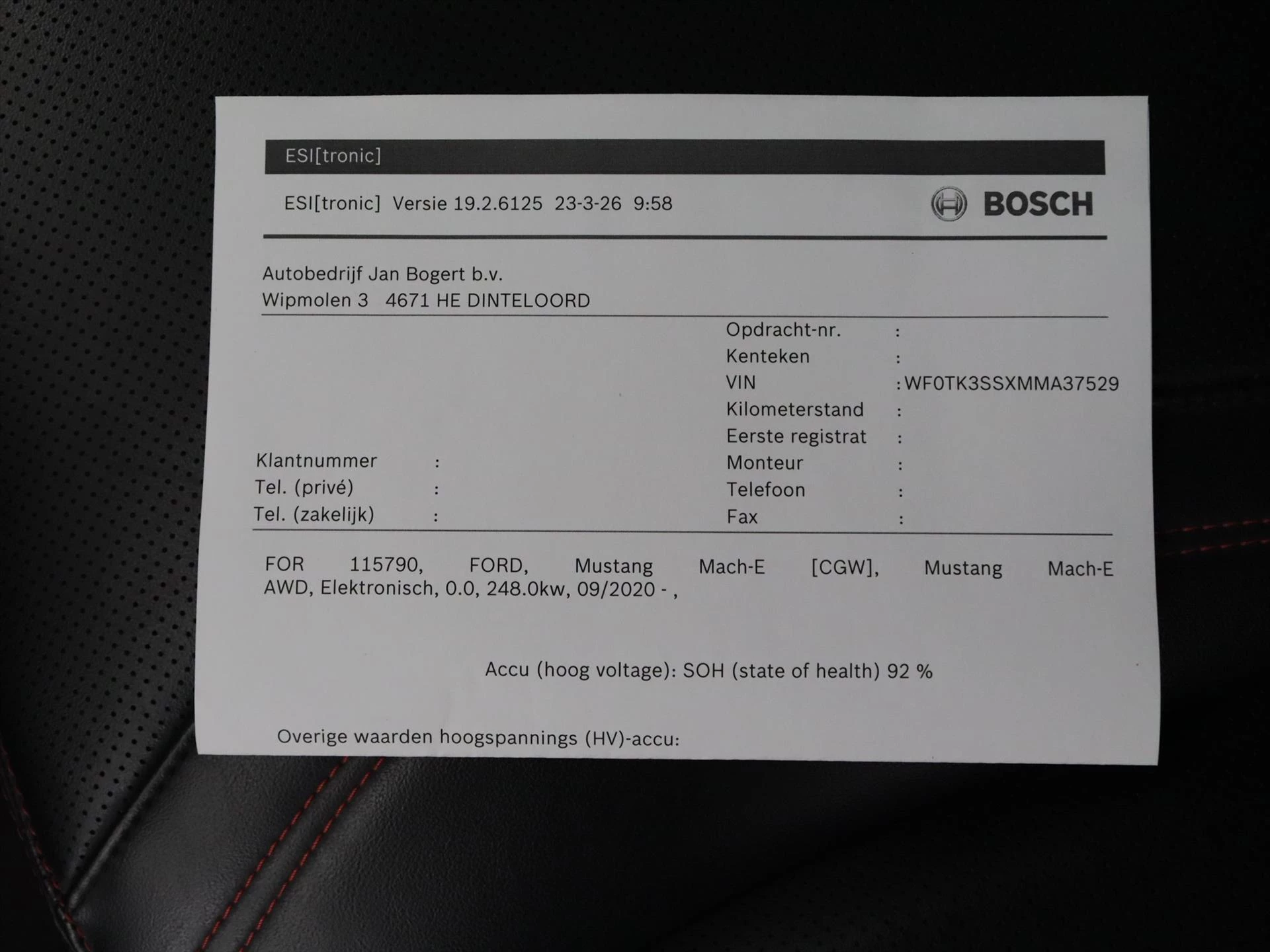 Hoofdafbeelding Ford Mustang Mach-E