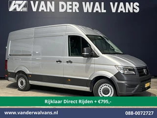 Volkswagen Crafter 2.0 TDI 177pk Automaat L3H3 L2H2 Euro6 *Rijklaar Direct Rijden* Airco | Camera | Navigatie | LED | Apple Carplay Android Auto, Cruisecontrol, Parkeersensoren, 3000kg trekvermogen, Bijrijdersbank, zilver
