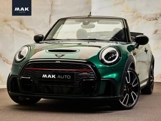 MINI Cabrio 2.0 John Cooper Works, NL-auto, H/K, HUD, ACC, LED, 18", keyless, camera, NP65k