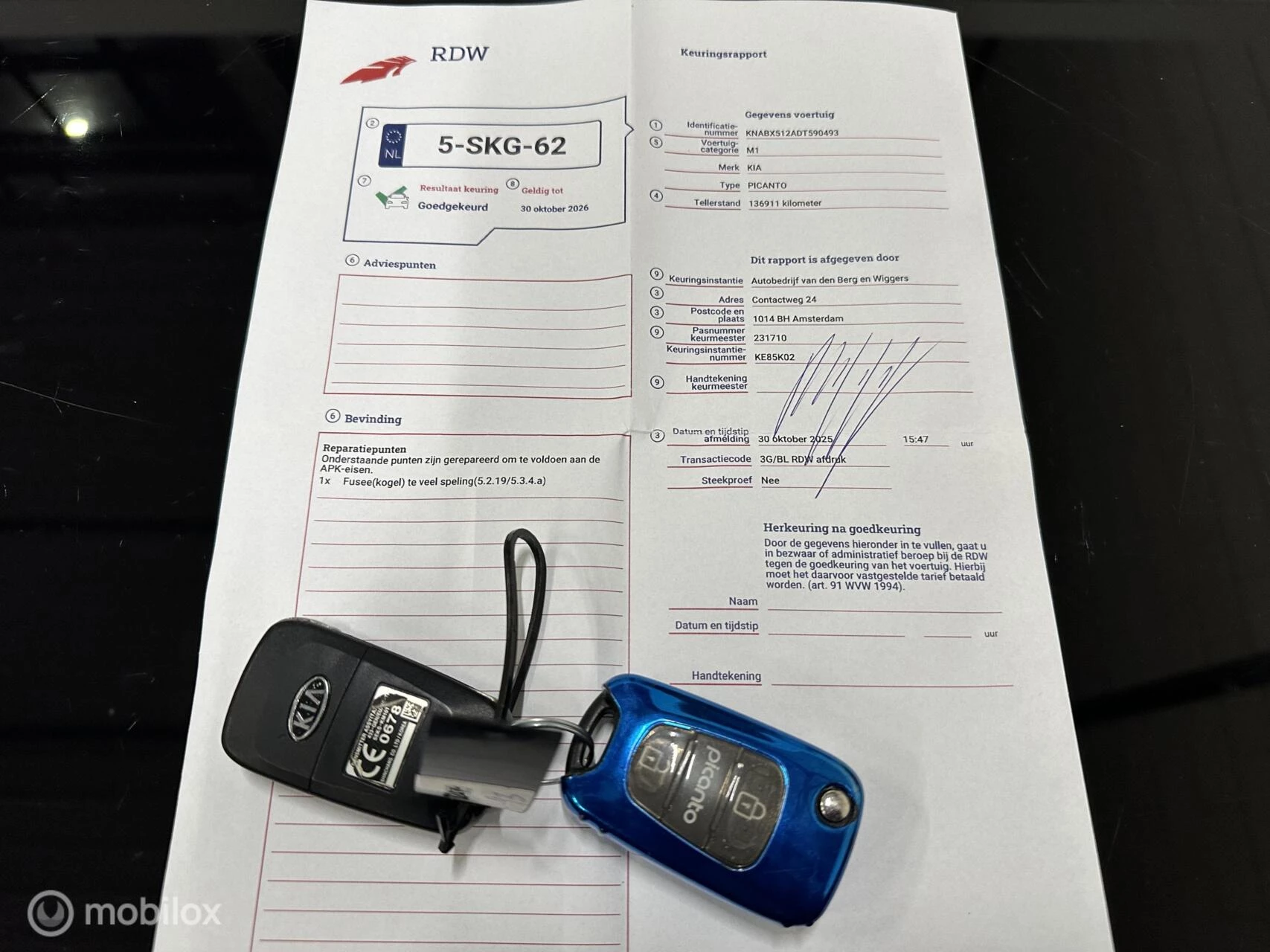 Hoofdafbeelding Kia Picanto