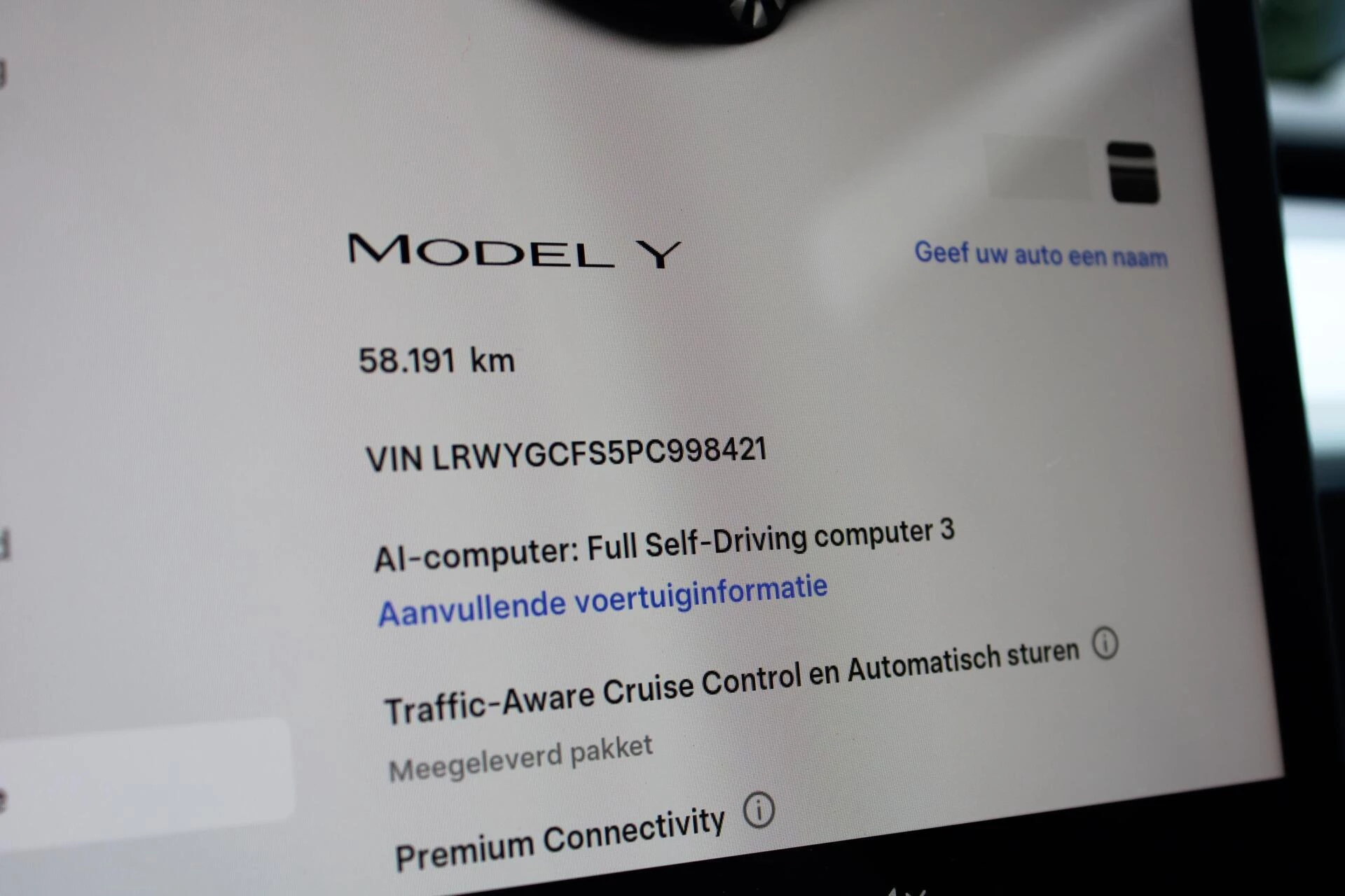 Hoofdafbeelding Tesla Model Y