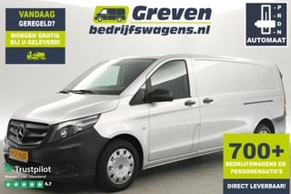 Mercedes-Benz Vito 114 CDI Extra Lang Automaat Airco Camera 2xSchuifdeur Cruisecontrol Navigatie 3 Persoons Trekhaak