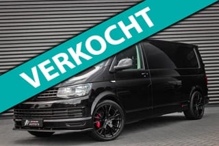 Hoofdafbeelding Volkswagen Transporter Volkswagen Transporter 2.0 TDI L1H2 150PK JB-EDTION / FULL BLACK / TREKHAAK / APPLE CARPLAY / AIRCO / SPOILER / 6-BAK