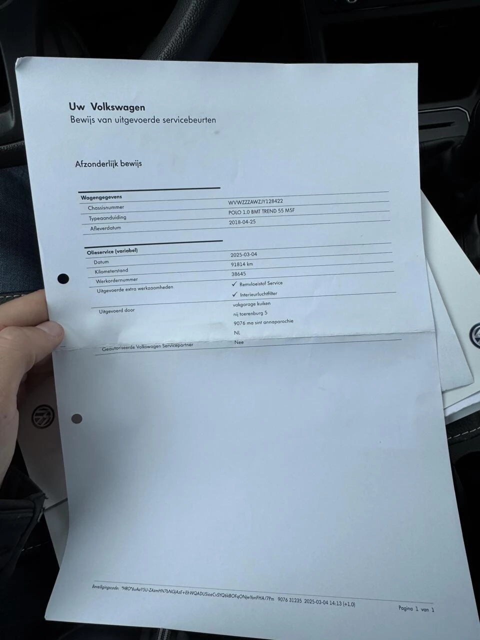 Hoofdafbeelding Volkswagen Polo