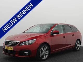 Peugeot 308 SW 1.2 PureTech Blue Lease Premium 131PK / DRIEM VV / PANORAMADAK / COGNAC LEDER / STOELVERW / CLIMA / CARPLAY / DAB+ / NAVI / NL-AUTO