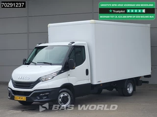 Iveco Daily 35C16 Laadklep Automaat Dubbellucht Bakwagen Airco Camera Euro6 Meubelbak Koffer 19m3 Airco