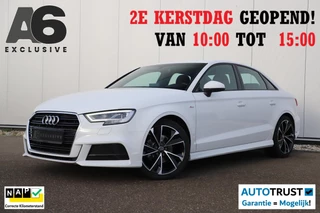 Audi A3 Limousine 30 TFSI Sport S Line Edition Automaat Half Leder Sportstoelen Nieuwe 18 inch Velgen Vredestein All-season Banden! Full LED Navigatie Bluetooth Climate Cruise Parkeersensor