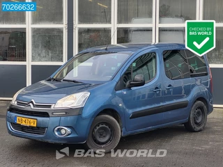 Citroën Berlingo 95PK Automaat 5 Persoons Geel kenteken Trekhaak Airco Cruise Airco Dubbel cabine Trekhaak Cruise control