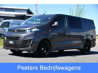 Citroën Jumpy 2.0 BlueHDI 120 L3 PB Edition Cruise, Carplay, Sensoren, 120pk, Automaat, Multimedia, Trekhaak, 6 zits, Uniek!