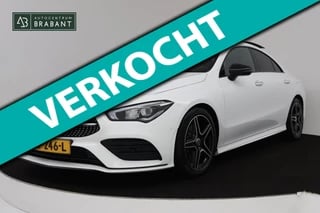 Mercedes-Benz CLA-klasse 200 Business Solution AMG Automaat (SFEERVERLICHTING, PANO, CRUISE, NAVI, PDC, NL-AUTO, GOED ONDERHOUDEN)