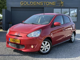 Mitsubishi Space Star 1.0 Intense 2e Eigenaar,Airco,5 Deurs,Lm velgen,Dealer Onderhouden,Weinig km,N.A.P,4xElekt Ramen,Nieuwe Apk bij Aflevering