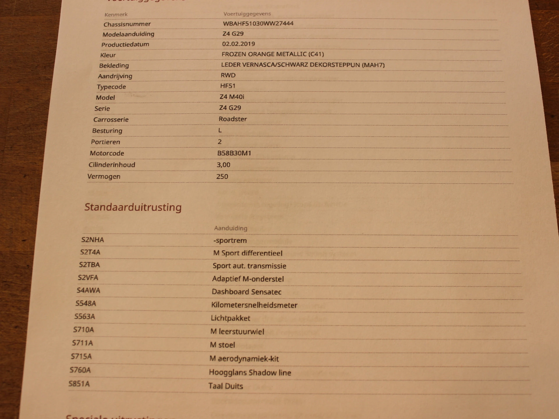 Hoofdafbeelding BMW Z4