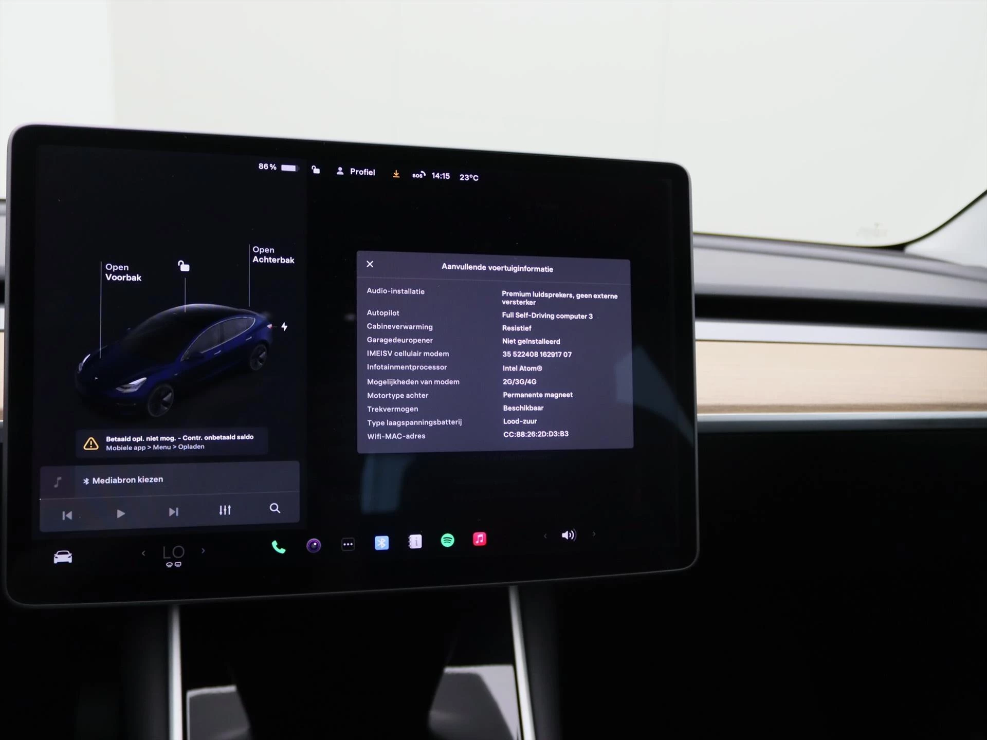 Hoofdafbeelding Tesla Model 3