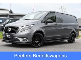 Mercedes-Benz Vito 116 CDI L2 AMG Edition Camera, Cruise, Carplay, 164PK, LED, Multimedia, Sensoren, Automaat, 3 zits, Uniek!