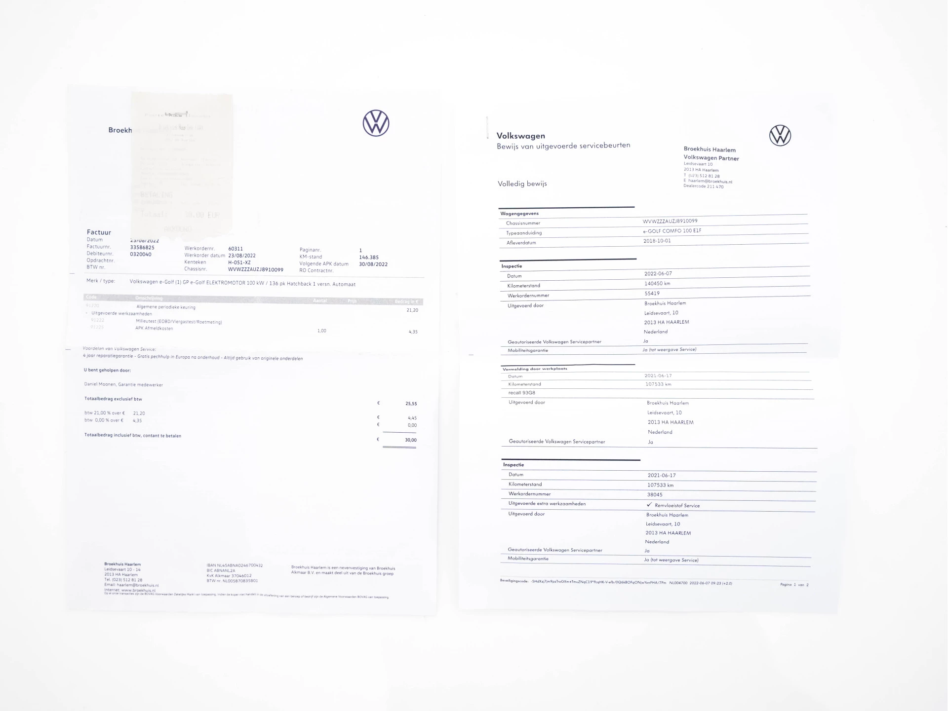 Hoofdafbeelding Volkswagen e-Golf