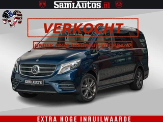 Mercedes-Benz V-Klasse AMG VIP PURE LUXE 6 PERSOONS | 4-MATIC | LANG | PANO DAK | EXCLUSIVE | ADAPTIVE CRUISE | ALCANTARA HEMEL | BURMESTER | 6 X STOELEN VERWARMD EN GEKOELD | ROYALE (CLASS) BEEN RUIMTE |