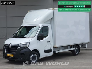 Renault Master Z.E. 77PK Elektrisch 33kWh WLTP 120km Bakwagen LED Navi Airco Euro6 Meubelbak Koffer 21m3 Airco