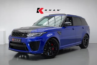 Land Rover Range Rover Sport 5.0 V8 SC SVR |Pano|Carbon|QuickSilver|HUD|360|22 Inch|