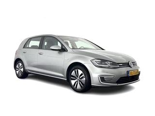 Hoofdafbeelding Volkswagen e-Golf Volkswagen e-Golf {SOH-91%} (INCL-BTW) Aut. *HEATPUMP | ADAPTIVE-CRUISE | DIGI-COCKPIT | FULL-LED | NAVI-FULLMAP | COMFORTSEATS | ECC | PARKPILOT | CCS-FASTLOADER | 16''ALU*