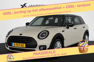 Mini Clubman 1.5 Cooper Classic Automaat Lederen Sportstoelen Stoelverwarming Camera LED Private Lease €529,- P/M