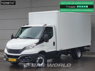 Iveco Daily 35C16 Laadklep Dubbellucht Bakwagen 160PK Airco Euro6 Meubelbak Koffer Airco
