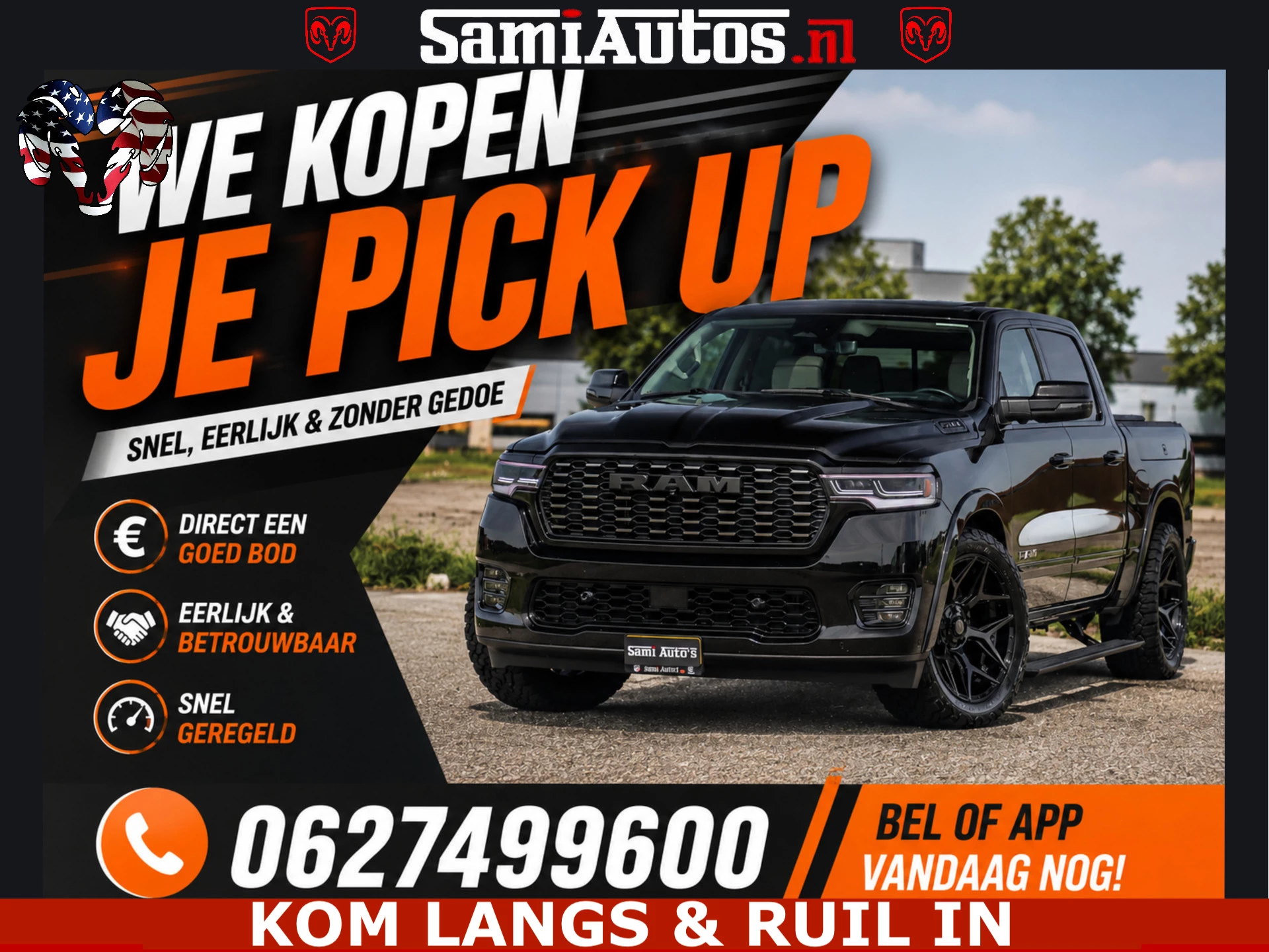 Hoofdafbeelding Dodge Ram Pick-Up