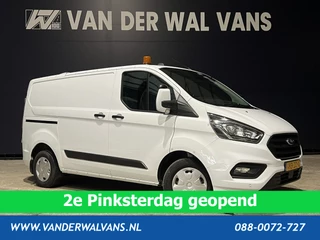 Ford Transit Custom 2.0 TDCI L1H1 inrichting Euro6 Airco | Camera | LED | 2500kg Trekhaak | Omvormer, Cruisecontrol, Parkeersensoren, Android auto, bijrijdersbank, verwarmde voorruit