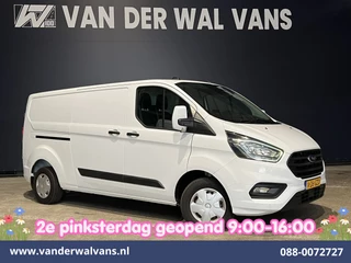 Ford Transit Custom 2.0 TDCI L2H1 Euro6 Airco | Camera | Apple Carplay | Android Auto | LED | Cruisecontrol Parkeersensoren, verwarmde voorruit, Bijrijdersbank, 2800kg trekvermogen