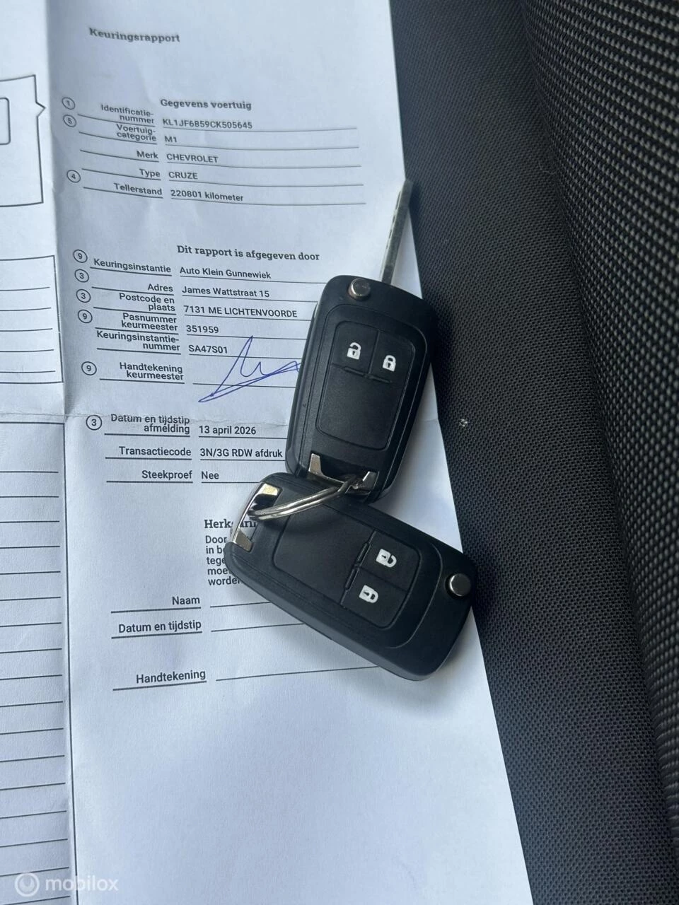 Hoofdafbeelding Chevrolet Cruze