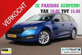 Skoda Octavia Combi 1.0 e-TSI Sport Business 110PK Automaat Trekhaak Sportstoelen Navigatie Carplay Android Airco Cruise Control LED Rijstrooksensor Parkeersensor