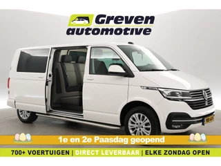 Volkswagen Transporter 2.0 TDI L2H1 Bulli 150PK | Aut. | Dubbele Cabine | Airco | Adap. Cruise | Virtual | Camera | Trekh. | Carplay | Navi