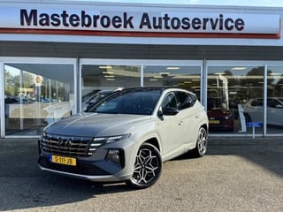 Hoofdafbeelding Hyundai Tucson Hybrid Hyundai Tucson Hybrid 1.6 T-GDI HEV N Line Sky Staat in Hardenberg