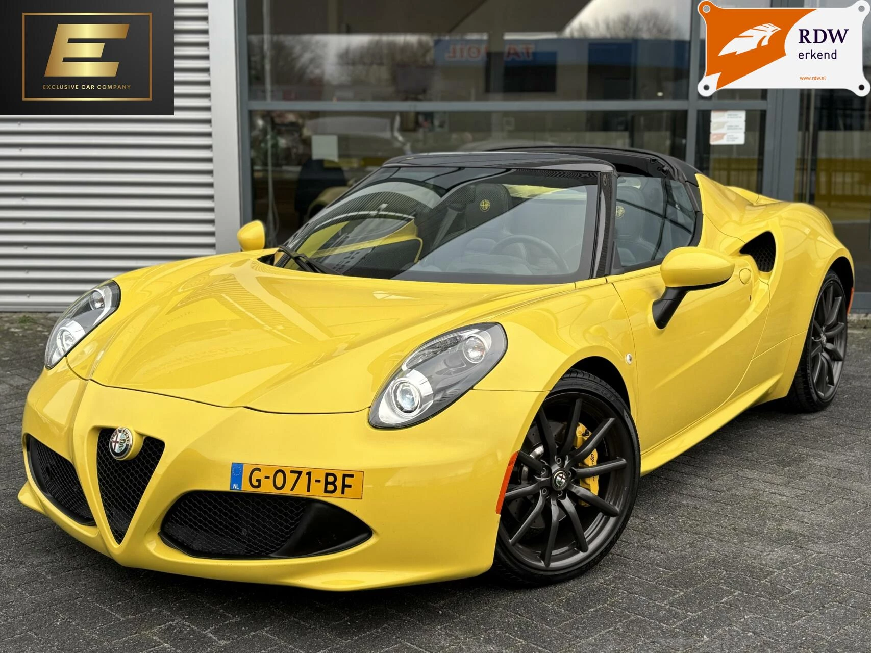 Hoofdafbeelding Alfa Romeo 4C