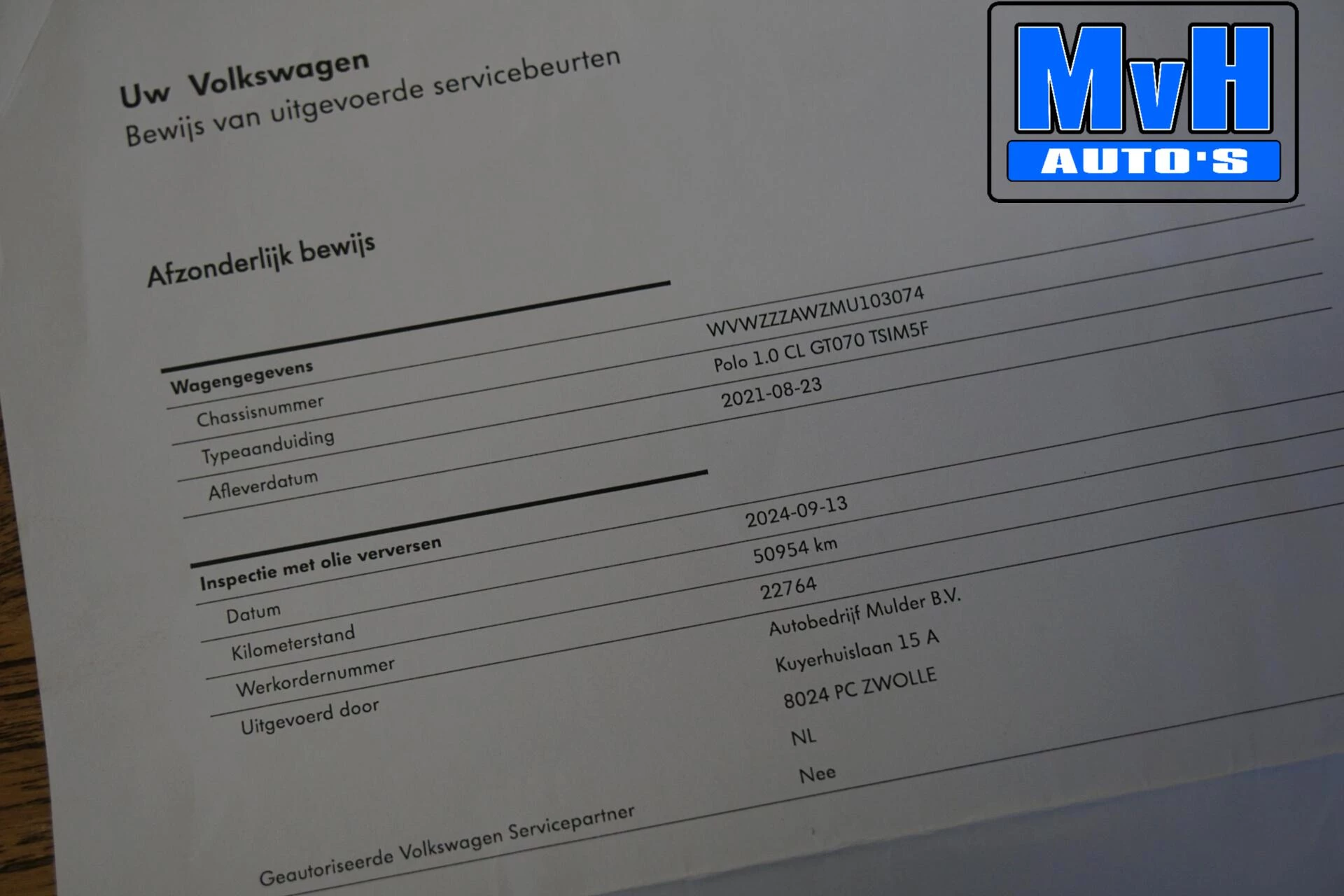 Hoofdafbeelding Volkswagen Polo