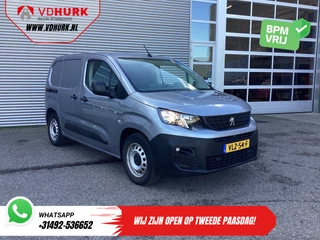 Peugeot e-Partner 50 kWh 280 km WLTP Snellader/ 3 Pers./ Standkachel/ Carplay/ Cruise/ Navi/ PDC/ Trekhaak